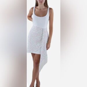 Likely Womens Sequined Mini Cocktail And Party Dress